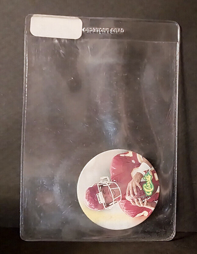 1993 Classic NFL Football Pogs TONX #96 JOE MONTANA KANSAS CITY CHIEFS HOF - Picture 3 of 3