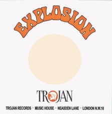 EXPLOSION TROJAN UK REPRODUCTION RECORD SLEEVE PACK OF 10