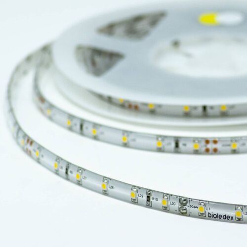 Striscia LED Bioledex 24V 5W/m 60LED/m 5000K IP65 5m rotolo nastro bianco giorno - Foto 1 di 2