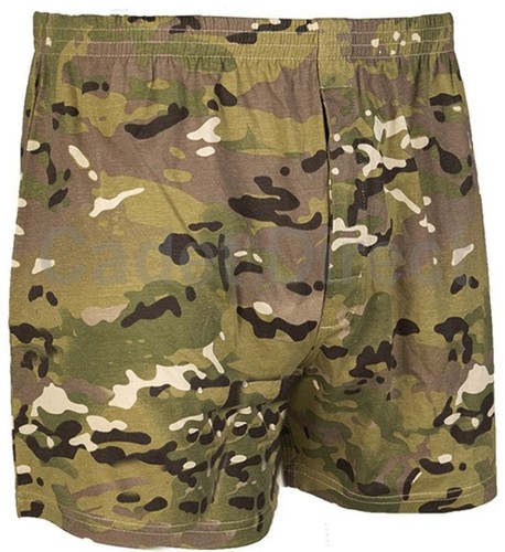 Military Boxer Shorts 100 Cotton Multi Terrain Pattern EBay