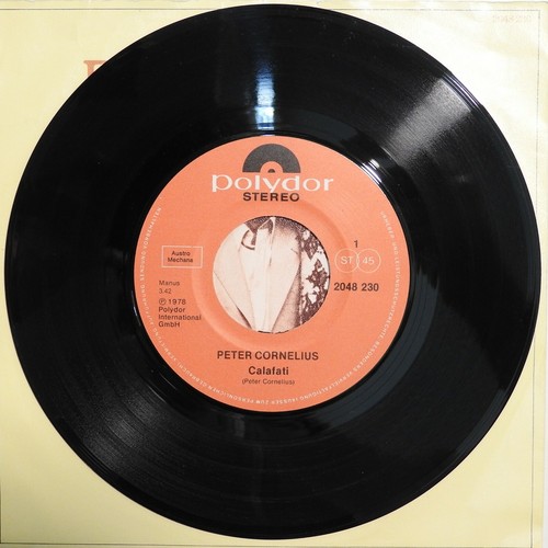 Peter CORNELIUS - Calafati/Ich liebe - Polydor 2048 230 - Austria 1978 - VG (57) - Bild 3 von 8