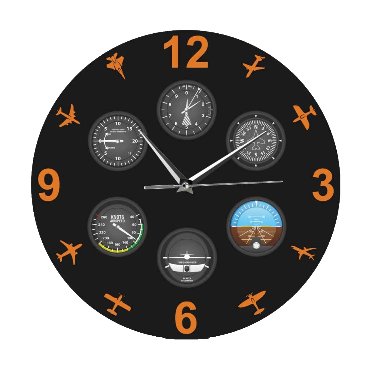 Пластмассовые светодиодные настенные часы