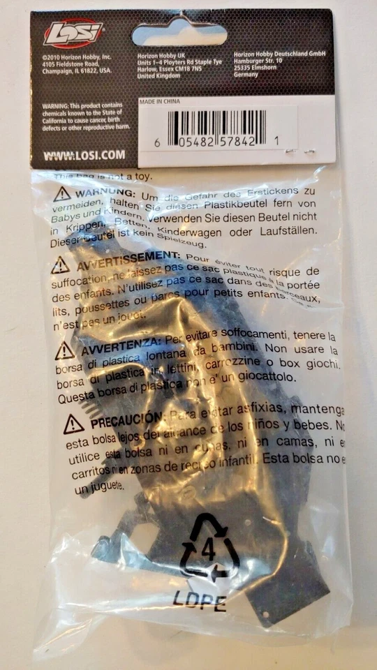 LOS201000 Losi Micro SCTE, Rally X - Chassis Set - Image 2 of 2