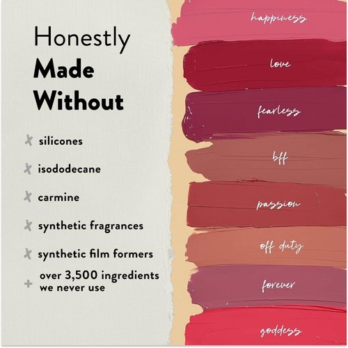 Honest Beauty Hydrating Liquid Lipstick Hyaluronic Acid Happiness12 fl oz - Picture 6 of 7