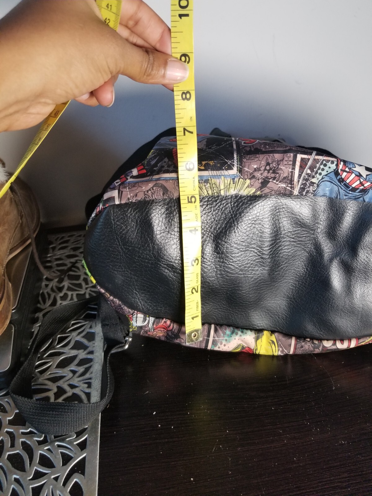 Marvel Comic Book Backpack Drawstring Rucksack Av… - image 12