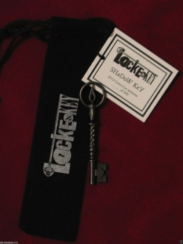 SHADOW SDCC KEY Joe Hill SIGNED LIMITED 2013 True 1st ED NUMBERED LOCKE & KEY - Bild 1 von 2