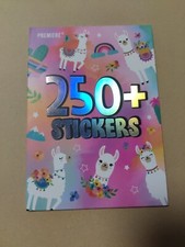 New 250  Sticker Books Boys Girls Kids Craft Gift Super Cute 10 Sheets Premier