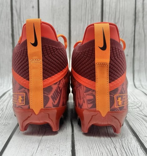 Men's Size 9.5 - Nike Alpha Menace 4 Elite NRG Pecante Red FQ4046 600 - Picture 2 of 7