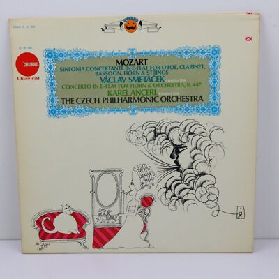 Mozart Concerto E-Flat K.447 Sinfonia E-Flat Smetacek and Ancerl 22 16 0036