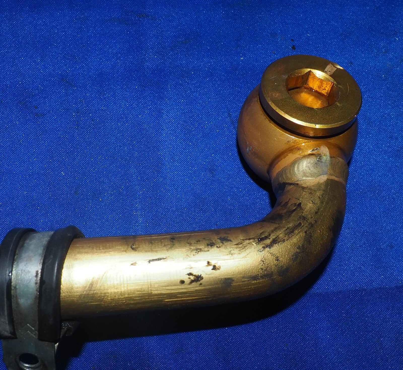 1999-2005 Ferrari 360 3.6L V8 Tipo F131B Engine To Radiator Hose Line Tube OEM