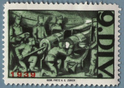 ES3133 Military poster stamps: Switzerland 9. Div. - 1939 | eBay
