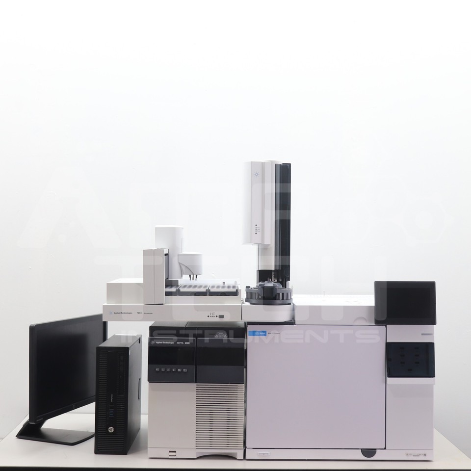 8890 GCMS FlD System | Agilent 8890 GC 5977A MS 7693 Sampler & Computer ...
