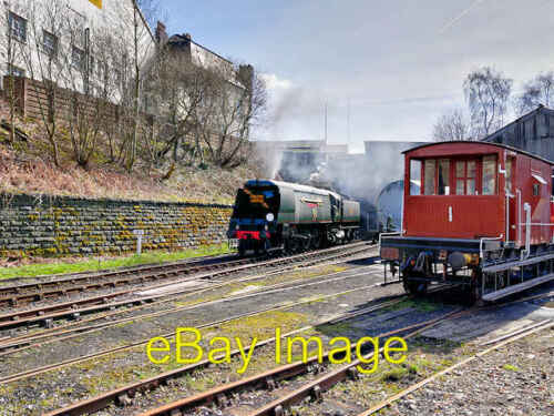 Photo 6x4 East Lancashire Railway at Castlecroft Bury Bulleid 7P5FA 4-6-2 c2018 - Photo 1 sur 1