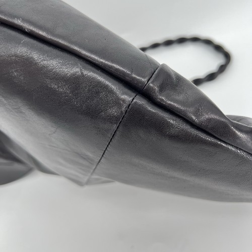 Bolso Bandolera Salvatore Ferragamo Cuero de Becerro Negro Cierre Hobo Correa para el Hombro - Imagen 8 de 21