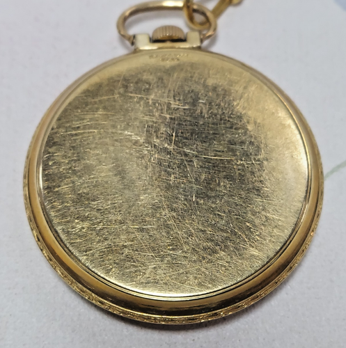 Vintage Bulova 14KT Gold Filled Pocket Watch 21 Jewels 6 Adjustment Windup USA - Picture 8 of 19