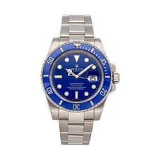 Rolex Submariner Blue Men's Watch 