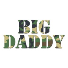 Big Daddy - Vinyl Decal Sticker - Multiple Patterns Sizes - Ebn2563
