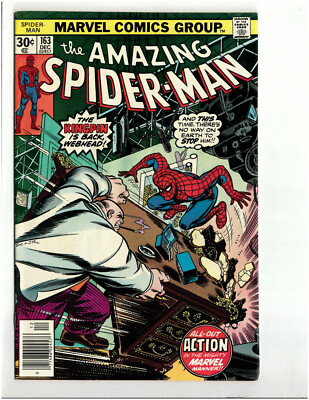 Amazing Spider-Man 162 1976 マーベル　アメコミ The Amazing Spider-Man MARVEL Comic Nov 1976 #162