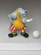&Uuml; Ei Die Dribbel Boys 1990 Figur  Rhino Rauhbein Variante &Uuml; Eier 100% Ori/top