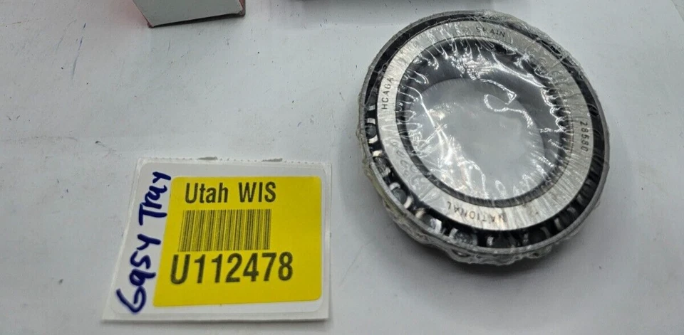 Cojinete de rueda exterior del lado del conductor delantero National 28580 para camioneta Dodge W200 57-68 Foto 4 de 4