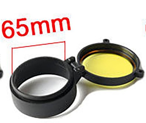 Rifle Scope Quick Spring Protection Lens Cover Flip Up Cap Objective Lense Lid - Picture 34 of 38