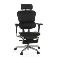 Leder Chefsessel BüRostuhl FußStüTze Ergonomisch Ergohuman GEN2 Hjh Office
