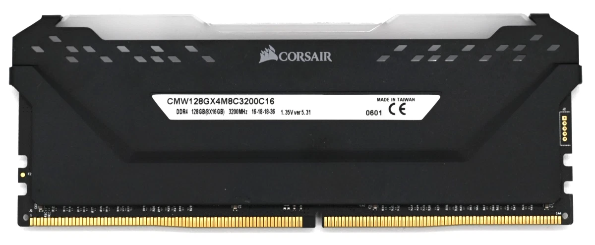 [新品未使用]CORSAIR DDR4-128GB 3200MHz VENGEANCE® RGB PRO 128GB (4 x 32GB) DDR4 DRAM 3200MHz C16 Memory