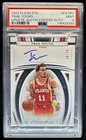 2023-24 Flawless Trae Young 2021-22 Update Auto Autograph #/25 PSA 9