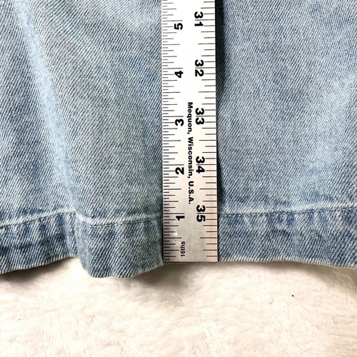 Republic Denim Dress Womens Small Blue Button Duster Minimal Artsy Lagenlook - Picture 7 of 9