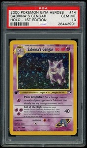Sabrinas Gengar Psa 10 | eBay