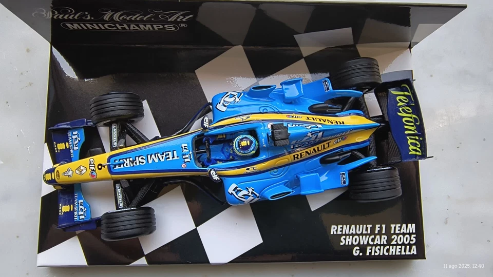 RENAULT 2005 SCALA 1/43 PILOTA G. FISICHELLA - Immagine 4 di 4