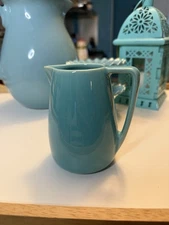 Vintage Franciscan Ware Turquoise/Teal Creamer 1949-1953