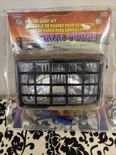Baja Halogen On & Off-Road Driving Light Set desert fox. Missing One Baja Cover. - Bild 1 von 3