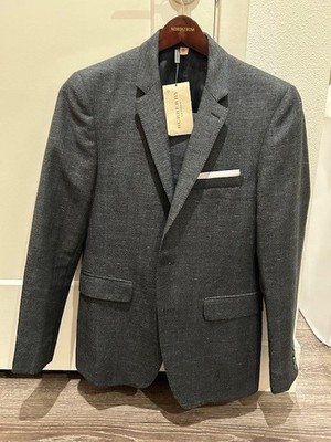 Men's Burberry Dark Grey Suit Size 48R NWT | eBay