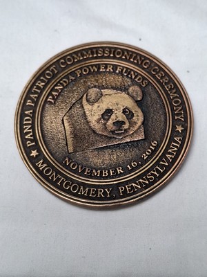 Panda Power Funds Commemorative Medallion