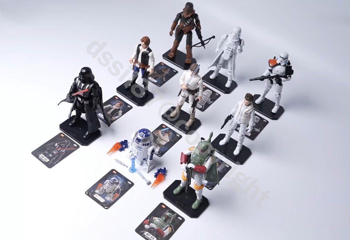 Blokees STARWARS Galaxy Version 02 Poseable Model Kit Blind Box