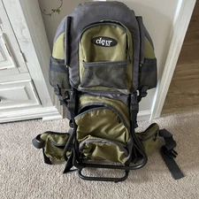 ClevrPlus Canyonero Baby Backpack Kid Toddler Camping Hiking Child Carrier Green