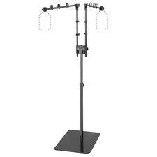 Reptile Dual Lamp Stand Floor Light Holder Adjustable Height Bracket