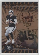 2024 Panini Illusions Trophy Collection Bronze /75 Gardner Minshew II #46 4r7