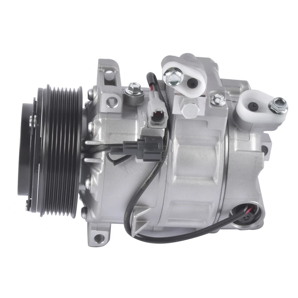 Compresor de aire acondicionado para Nissan GT-R 3,8 litros Twin Turbo 2009-2020 716692 76118 Foto 3 de 4