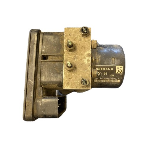 06-10 AUDI A3 GOLF ABS 1K0-614-517R ANTI-LOCK BRAKE PUMP CONTROL MODULE OEM UNIT - Picture 1 of 9