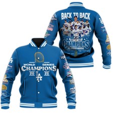 2025 Dodger  City World Series Champions Baseball Jacket - Commemorative Sport