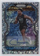 2020 Panini Prizm Rookie No Huddle Prizm Auto Jeremy Chinn #367 Auto 08gc