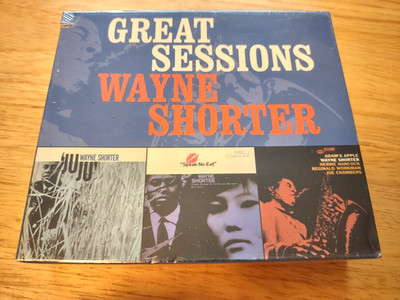 Wayne Shorter ''Great Sessions'' [Slipcase]  3 CDs 2006  Blue Note Records  Sealed