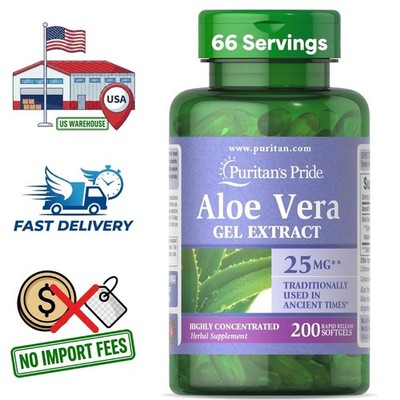 Aloe Vera Gel | Equivalente a 5000mg | 200 Cápsulas | Suministro para 200 Días