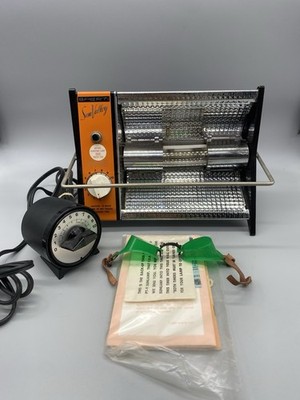 Sperti Vintage Sun Valley Sun Tanning Lamp PT-9 Goggles - Instructions NEW BULB?