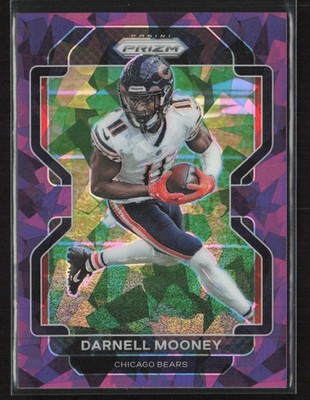 Darnell Mooney 2021 Panini Prizm #157 Purple Ice /225 Chicago Bears