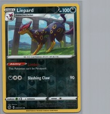 Liepard | 40/73 Uncommon Reverse Holo | Champion's Path | NM