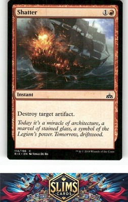Magic the Gathering MTG Rivals of Ixalan Shatter #114 Buy 2 Get 1