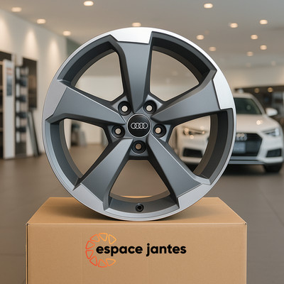   4 Alufelgen 17'' Neu Look AUDI RS3 RS5 RS Rotor A3 A4 A5 A6 Q2 Q3 Q4 Q